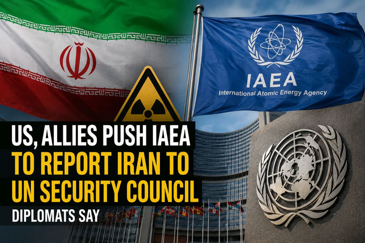 IAEA report Iran to UN Security Council