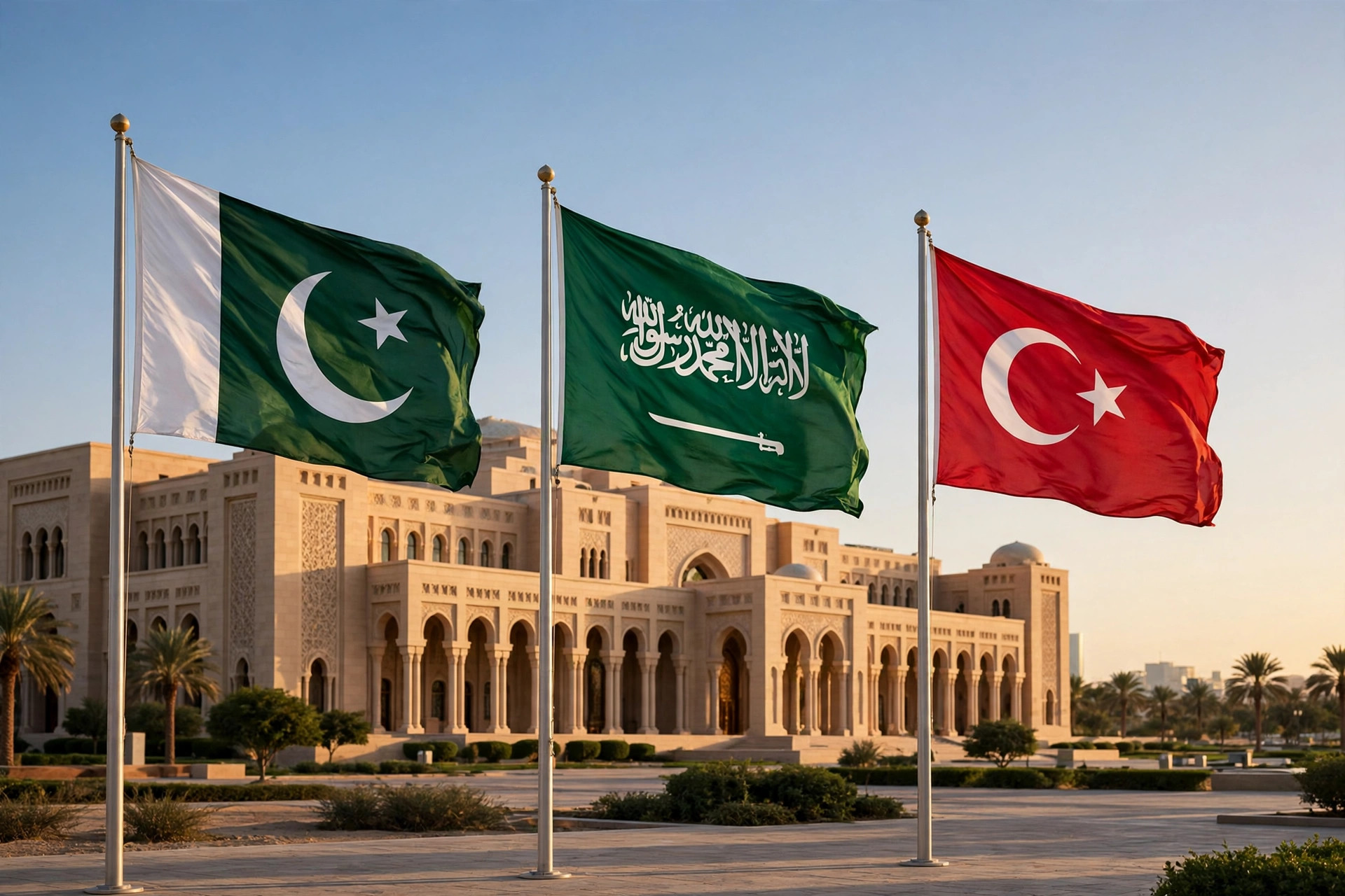 Pakistan and Saudi Arabia complete ratification of the Makkah Joint Defence Pact.
